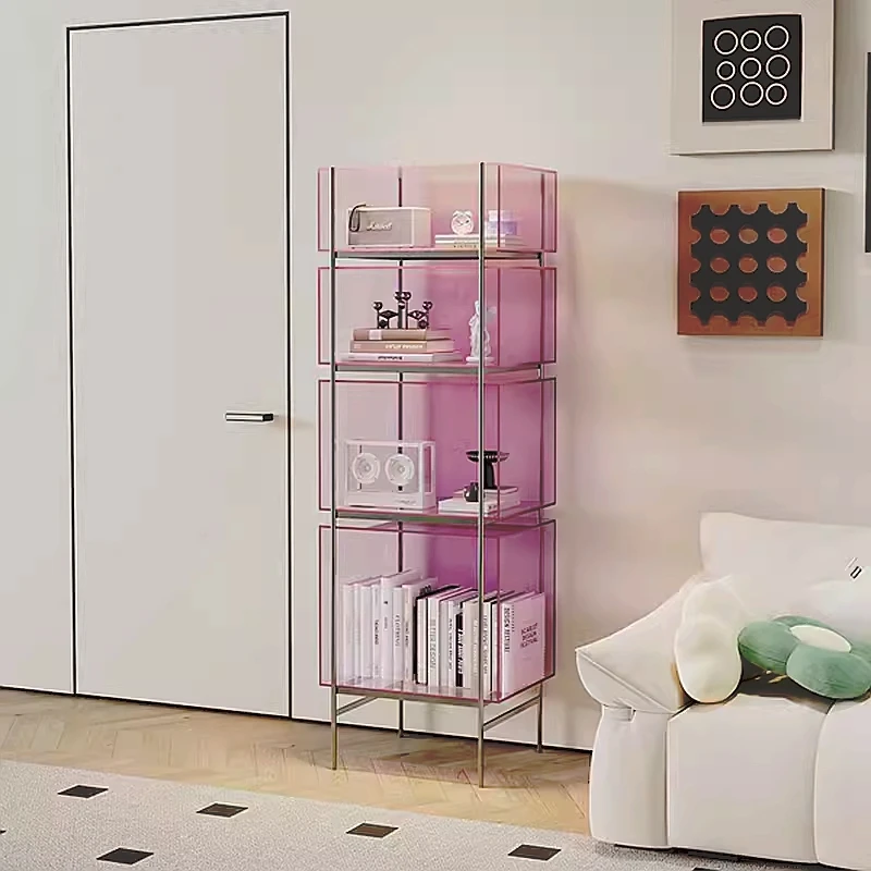 Medieval acrylic shelf living room advanced designer new multi-layer storage display floor storage bookcase
Medieval acrylic shelf living room advanced designer new multi-layer storage display floor storage bookcase