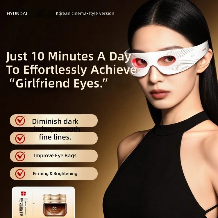 Red Light Eye Mask for Photorejuvenation, LED Silicone Warm Compress Eye Care Device, Portable Home Use Beauty Therapy
Red Light Eye Mask for Photorejuvenation, LED Silicone Warm Compress Eye Care Device, Portable Home Use Beauty Therapy