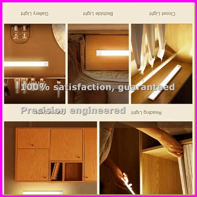 2PCS LED Motion Sensor Cabinet Light,40cm USB Rechargeable 80 LED Night Lights for Kitchen, Wardrobe, Garage,Bedroom-AD23
2PCS LED Motion Sensor Cabinet Light,40cm USB Rechargeable 80 LED Night Lights for Kitchen, Wardrobe, Garage,Bedroom-AD23
