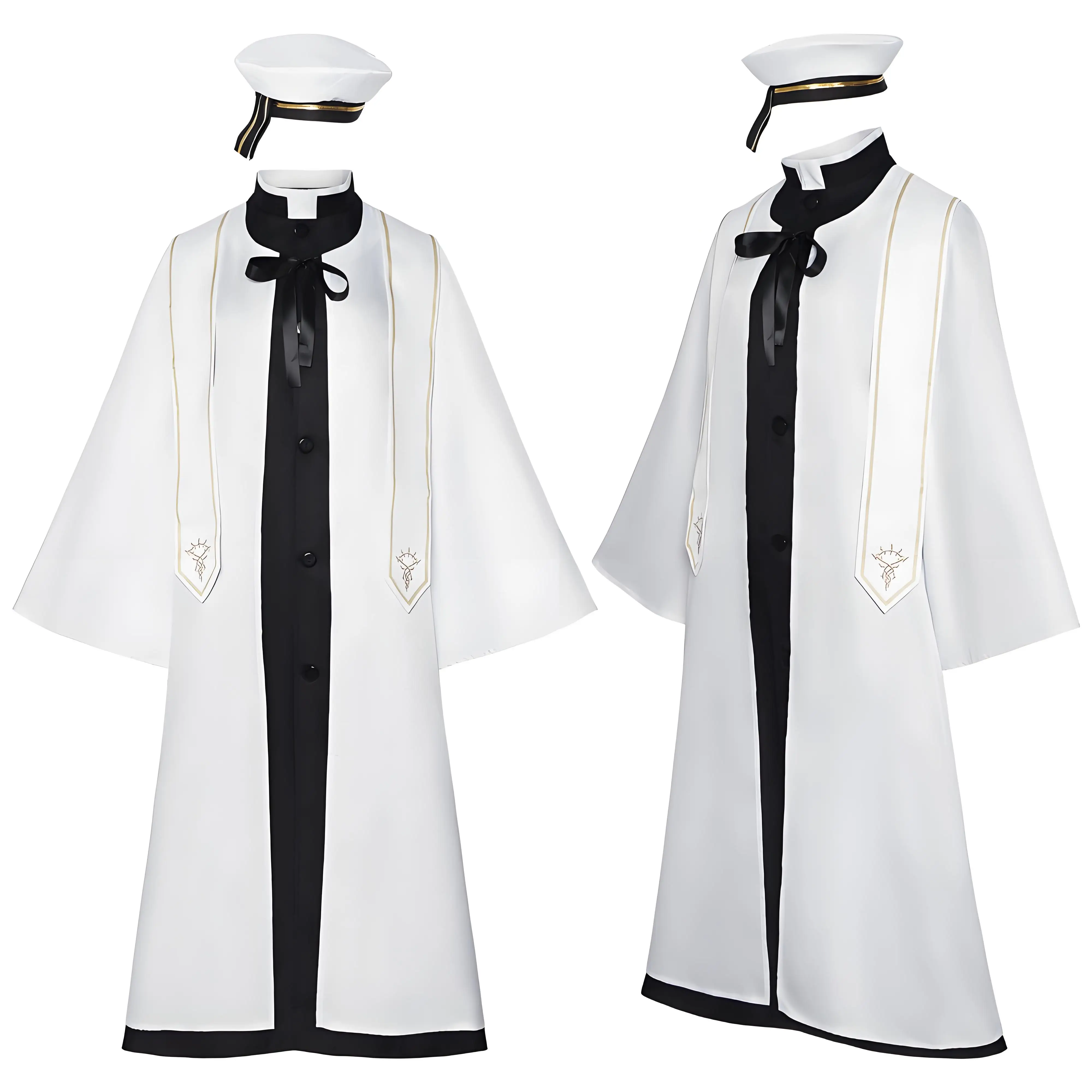Lord of The Mysteries Cosplay Costume For Men Foolish Choir White Cloak Halloween Carnival Party Clothing
Lord of The Mysteries Cosplay Costume For Men Foolish Choir White Cloak Halloween Carnival Party Clothing