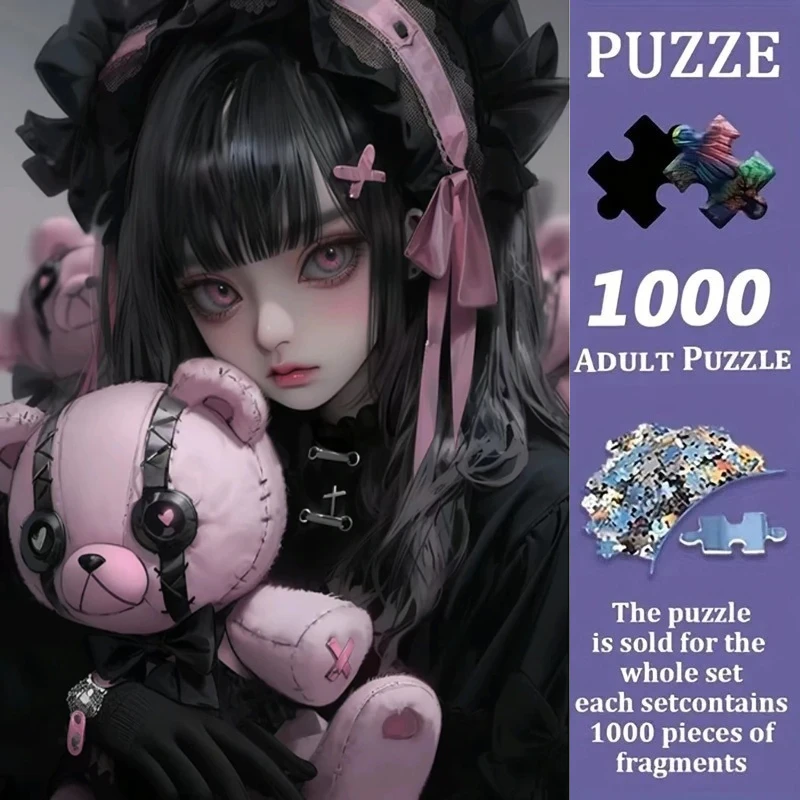 500/1000 Pieces Jigsaw Puzzle Cartoon Big Eyed Girl Jigsaw Puzzle Educational Toy for Kids Children 's Games Christmas Gift
500/1000 Pieces Jigsaw Puzzle Cartoon Big Eyed Girl Jigsaw Puzzle Educational Toy for Kids Children 's Games Christmas Gift