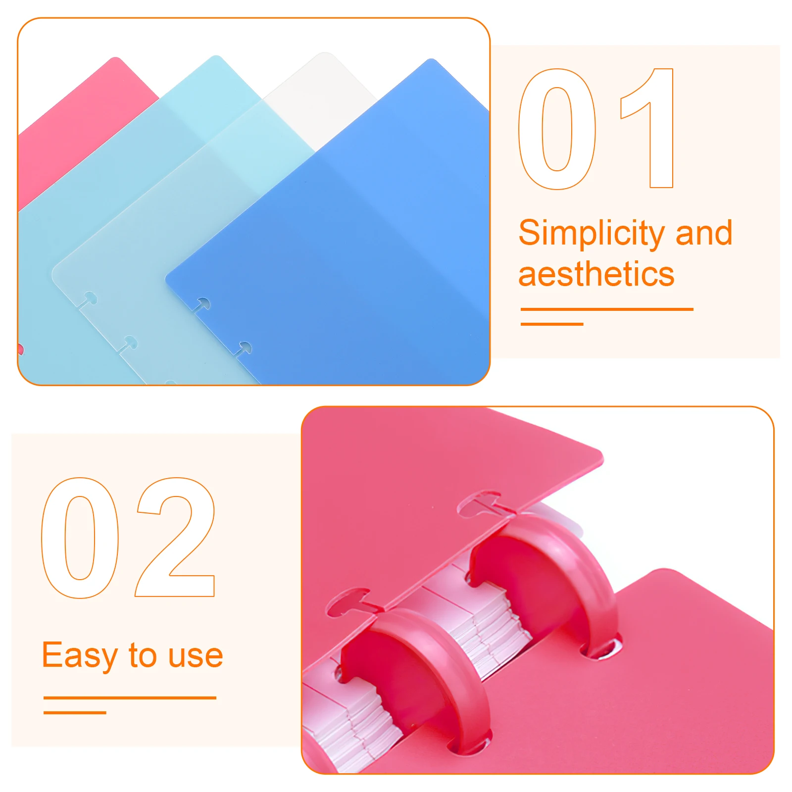 Shell Plastic Loose Leaf Notebook Cover Pp Material For Notetaking Bullet Journaling Diary Crafting Binder Cover
Shell Plastic Loose Leaf Notebook Cover Pp Material For Notetaking Bullet Journaling Diary Crafting Binder Cover