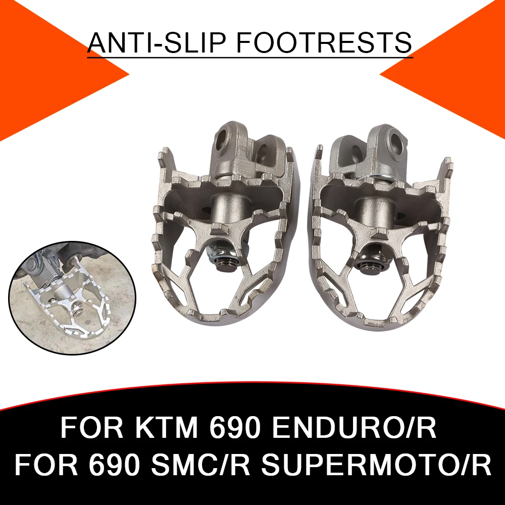 Motorcycle Accessories Anti-slip Footrest Footpegs Foot Peg Pedals For KTM 690 SMC R 690 Enduro R 690 Supermoto R SM 690SMC 690R
Motorcycle Accessories Anti-slip Footrest Footpegs Foot Peg Pedals For KTM 690 SMC R 690 Enduro R 690 Supermoto R SM 690SMC 690R