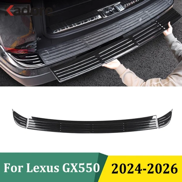 For Lexus GX550 2024 2025 2026 Outer Rear Bumper Protector Tail Trunk Scuff Plate Cover Car Styling Accessories
For Lexus GX550 2024 2025 2026 Outer Rear Bumper Protector Tail Trunk Scuff Plate Cover Car Styling Accessories
