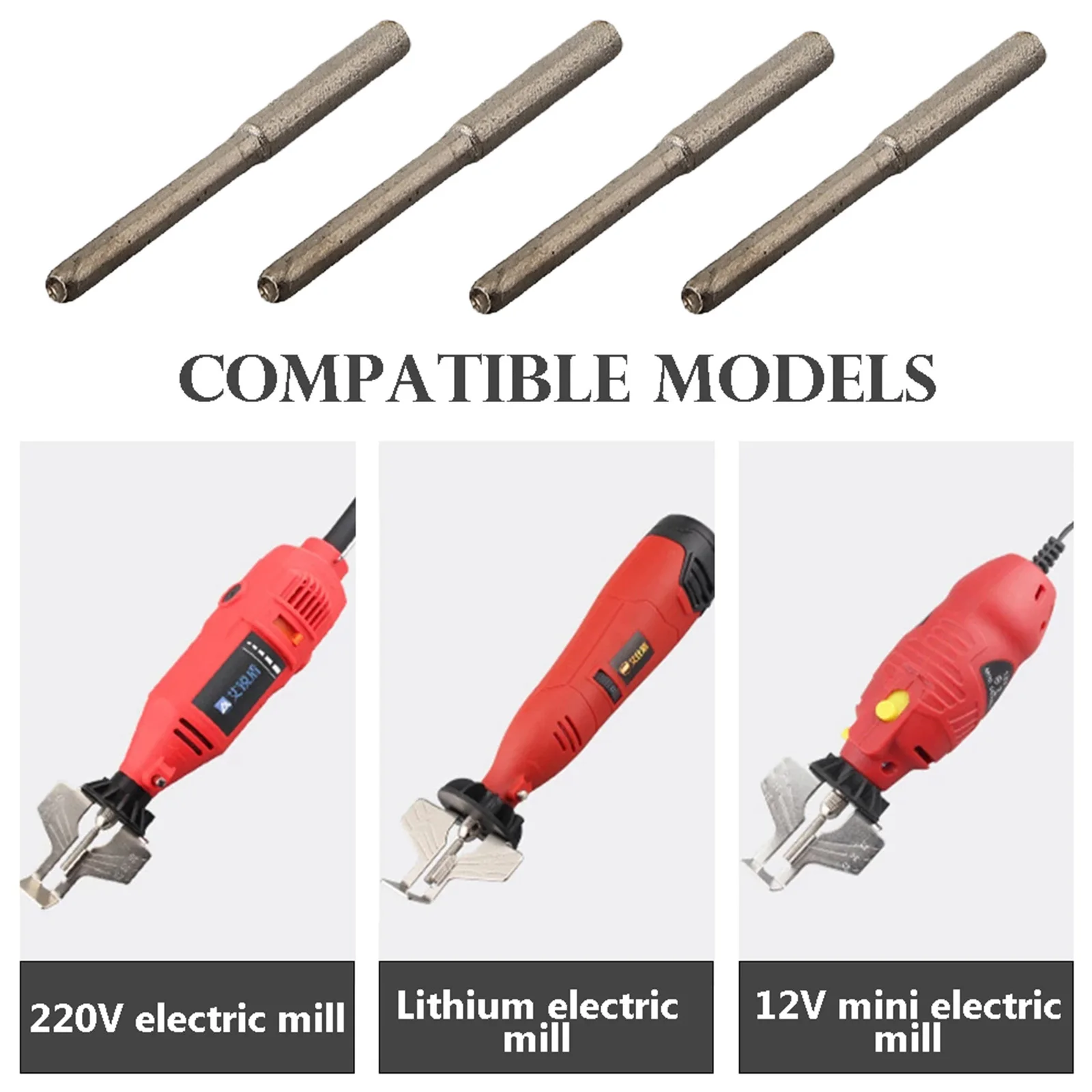 8x Diamond Coated Cylindrical Burr Chainsaw Sharpener Stone File Chain Saw Grinding Head Sharpening Grinding Tools
8x Diamond Coated Cylindrical Burr Chainsaw Sharpener Stone File Chain Saw Grinding Head Sharpening Grinding Tools