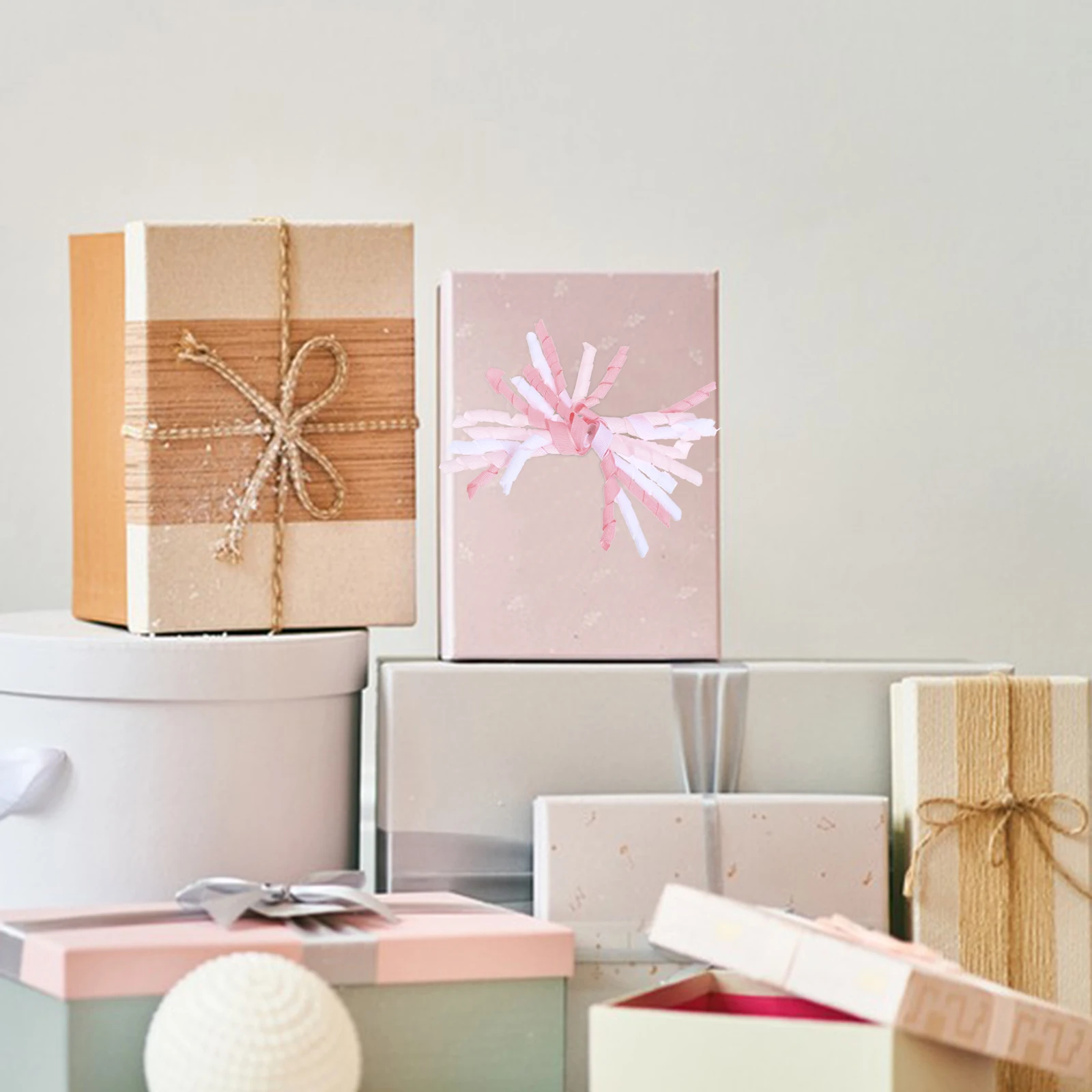 6 Pcs Gift Box Decorative Ribbon Curly Bow for Wrapping Fabric Knot Adhesive Bowknot
6 Pcs Gift Box Decorative Ribbon Curly Bow for Wrapping Fabric Knot Adhesive Bowknot