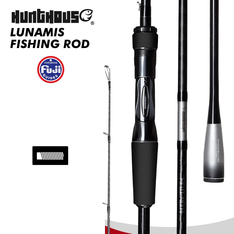 Hunthouse Fishing Rod Casting 2.29m Seabass Ligth Baitcasting 2 Section Lure Weight 10-35g Fuji Guide Saltwater Carbon Fish
Hunthouse Fishing Rod Casting 2.29m Seabass Ligth Baitcasting 2 Section Lure Weight 10-35g Fuji Guide Saltwater Carbon Fish