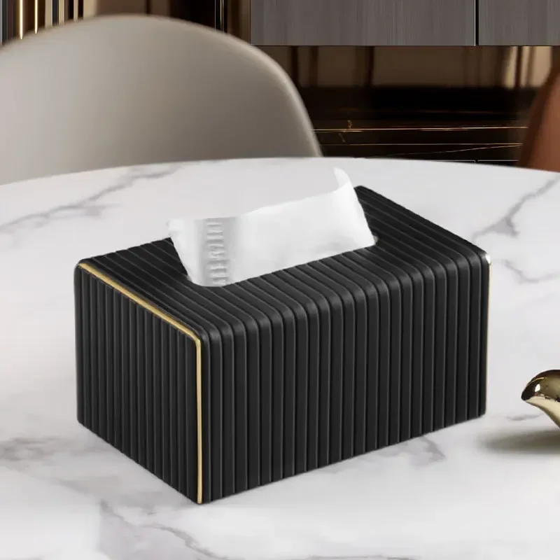 Exquisite Streak Tissue Box,European Style High Quality Faux Leather Napkin Holder,Paper Storage Container for Living Room Hotel
Exquisite Streak Tissue Box,European Style High Quality Faux Leather Napkin Holder,Paper Storage Container for Living Room Hotel
