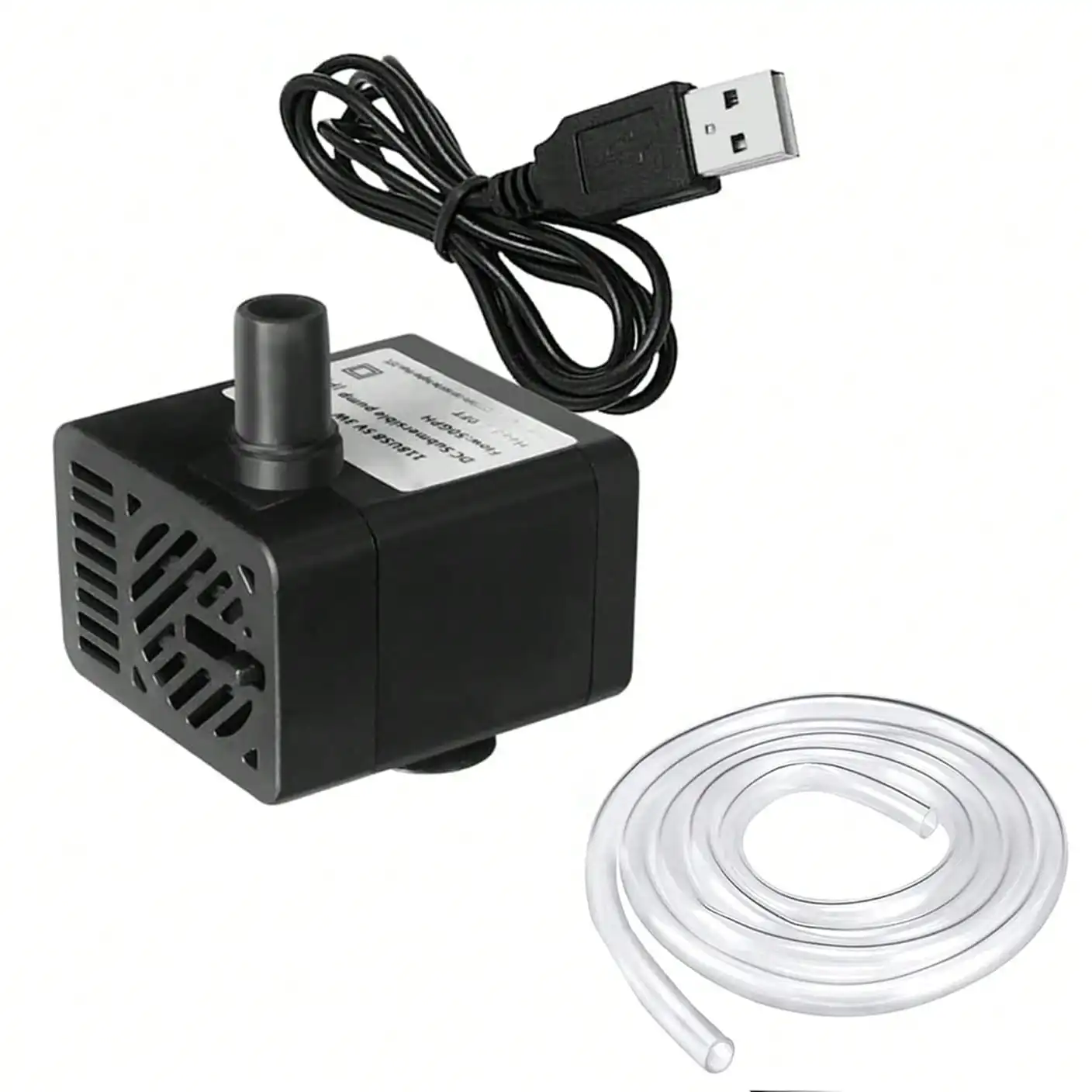 50GPH 3W Ultra Quiet Submersible Pump Adjustable Flow Fountain Pump With 1M Tubing
50GPH 3W Ultra Quiet Submersible Pump Adjustable Flow Fountain Pump With 1M Tubing