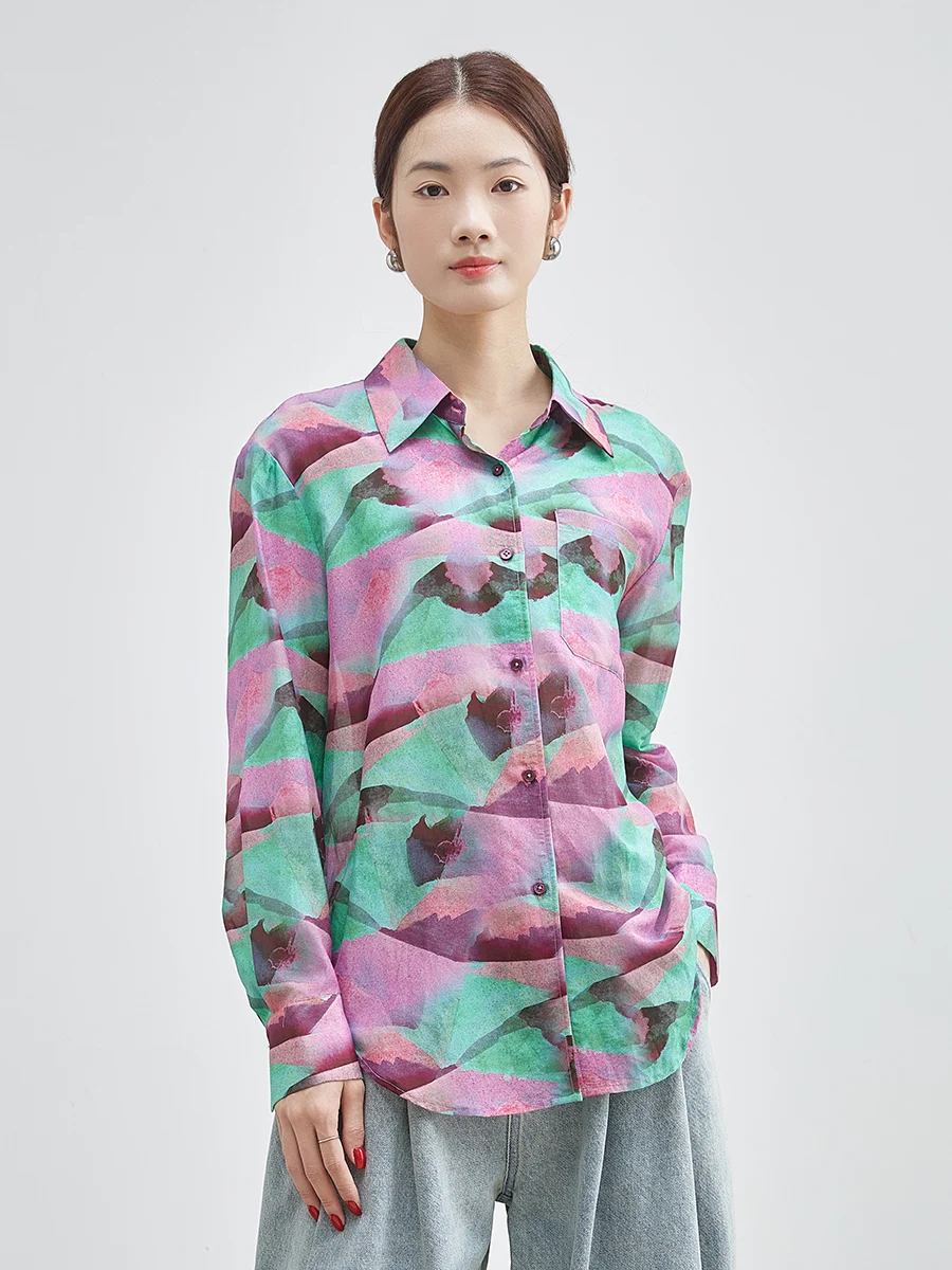 KBOL Vintage Floral Print Long Sve Loose Fit Women's irt Thin Sle Spring Autumn New Arrival Versatile Casual Button up
KBOL Vintage Floral Print Long Sve Loose Fit Women's irt Thin Sle Spring Autumn New Arrival Versatile Casual Button up