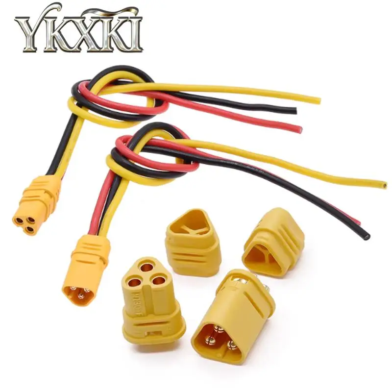 1PCS MT30-M MT30-F Male Female Three-Prong Motor Plug DC Brushless Motor Connector 10CM 20CM line
1PCS MT30-M MT30-F Male Female Three-Prong Motor Plug DC Brushless Motor Connector 10CM 20CM line