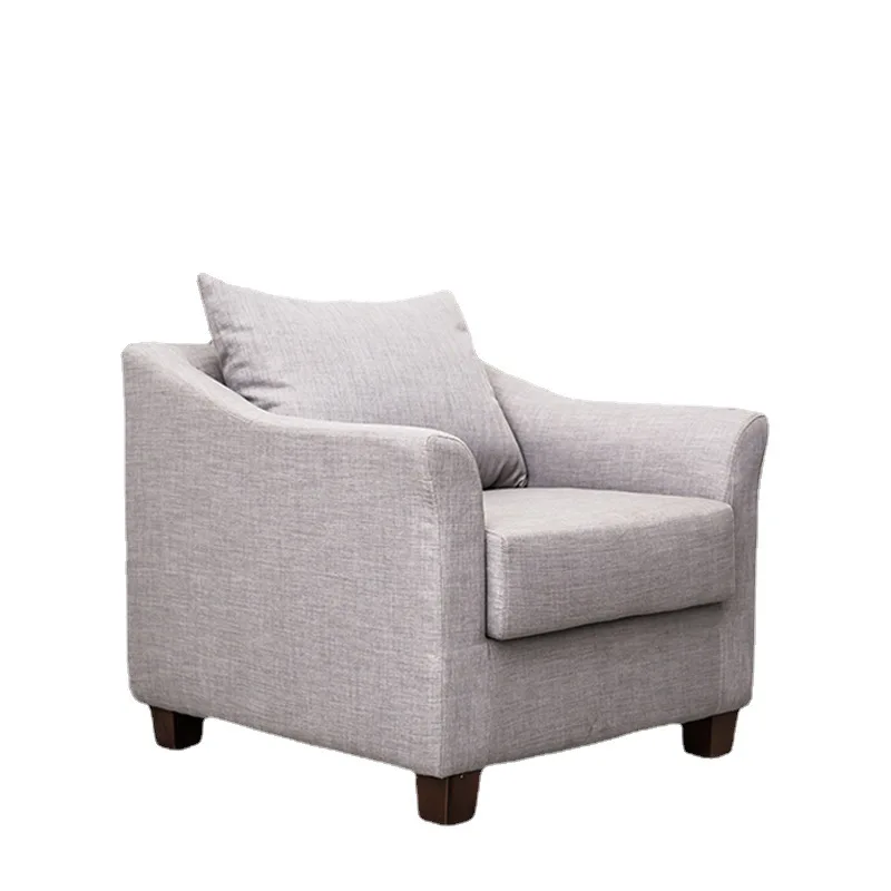 Modern simple fabric sofa rental bedroom, single three-person sofa small apartment
Modern simple fabric sofa rental bedroom, single three-person sofa small apartment