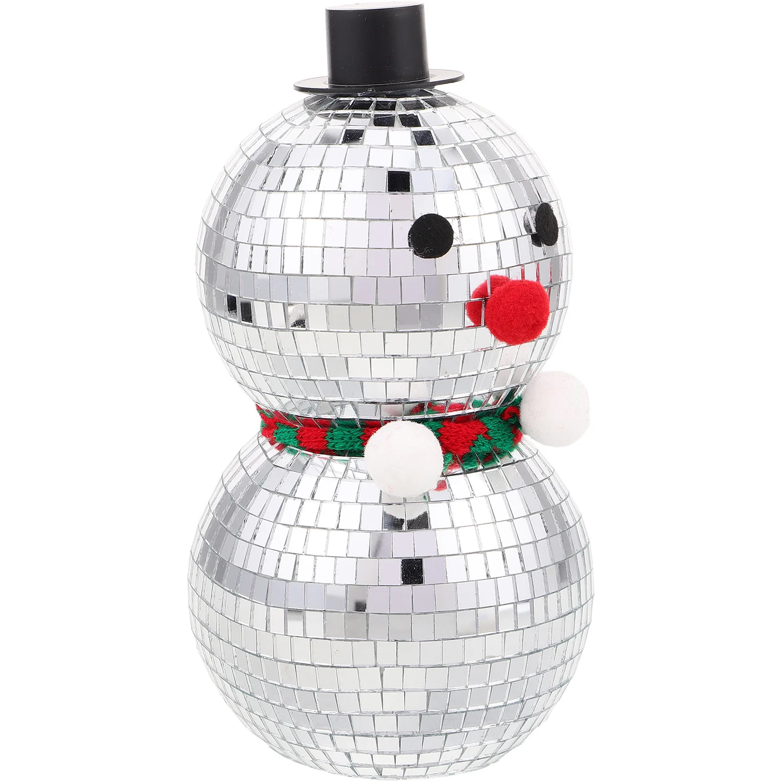 Christmas Tabletop Snowman Decor Disco Balls Sculptures for Party Mirror Decorations
Christmas Tabletop Snowman Decor Disco Balls Sculptures for Party Mirror Decorations