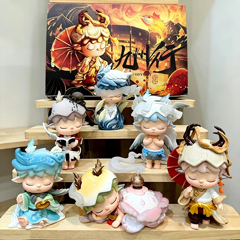 MIMI Jiuzhou Odyssey Blind Box MIMI Action Figure Mystery Box Chinese Spirit Anime Figurine Blindbox Desk Decor Surprise Toys
MIMI Jiuzhou Odyssey Blind Box MIMI Action Figure Mystery Box Chinese Spirit Anime Figurine Blindbox Desk Decor Surprise Toys