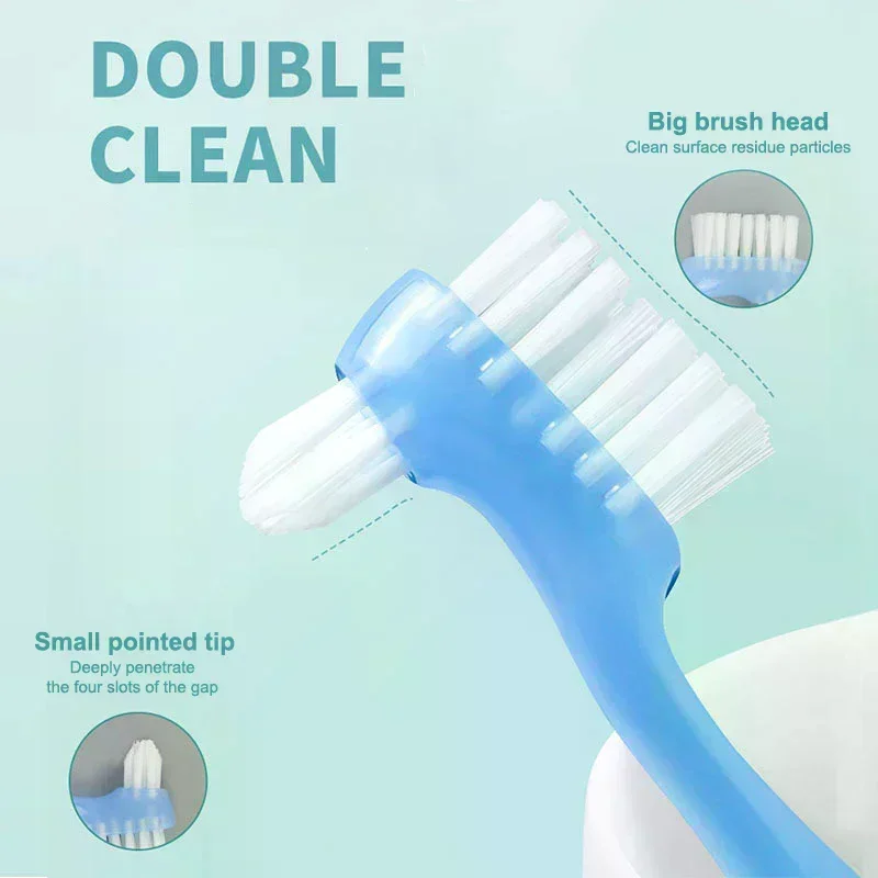 1/5Pcs Double Sided Denture Toothbrush Invisible Braces Cleaning Brush For Men Women False Teeth Brush Oral Cleaning Tools
1/5Pcs Double Sided Denture Toothbrush Invisible Braces Cleaning Brush For Men Women False Teeth Brush Oral Cleaning Tools