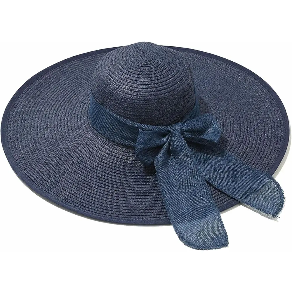 Women's Large Brim Floppy Summer Beach Hat for Garden and Travel in Blue
Women's Large Brim Floppy Summer Beach Hat for Garden and Travel in Blue