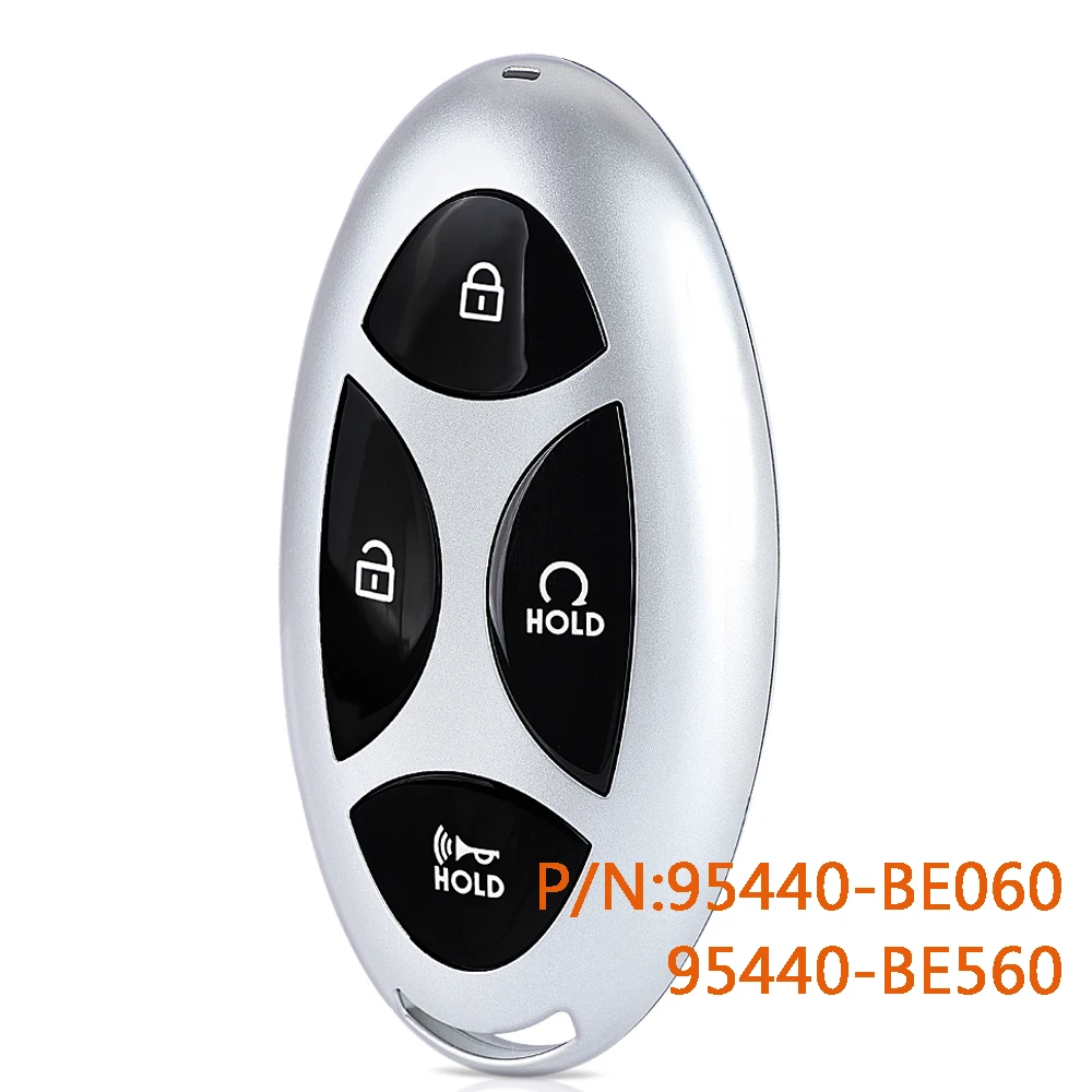 KEYECU 95440-BE060 95440-BE560 Smart Remote Car Key Fob for Hyundai Kona 2023 2024 2025 2026 TQ8-FOB-4F61M43 433MHz 4 Buttons
KEYECU 95440-BE060 95440-BE560 Smart Remote Car Key Fob for Hyundai Kona 2023 2024 2025 2026 TQ8-FOB-4F61M43 433MHz 4 Buttons