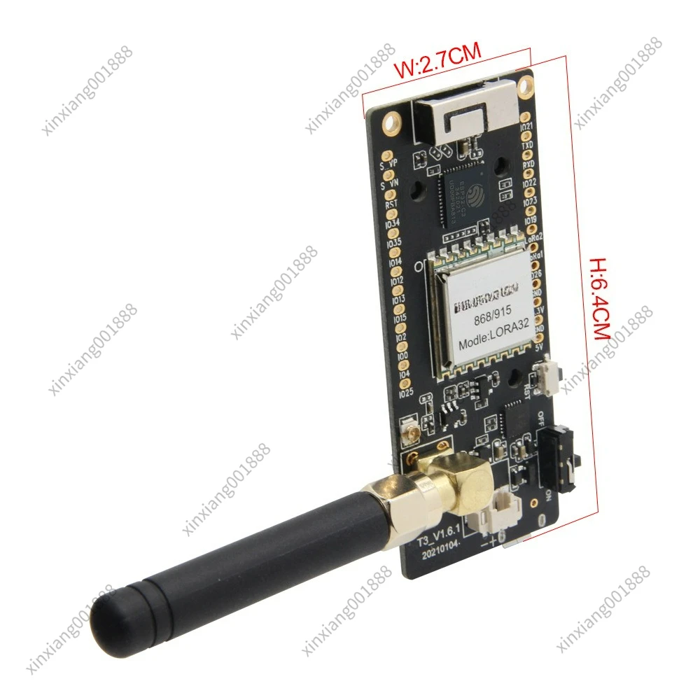 For LoRa32 V2.1 ESP32 OLED 0.96-inch Bluetooth WIFI Wireless Module SMA
For LoRa32 V2.1 ESP32 OLED 0.96-inch Bluetooth WIFI Wireless Module SMA