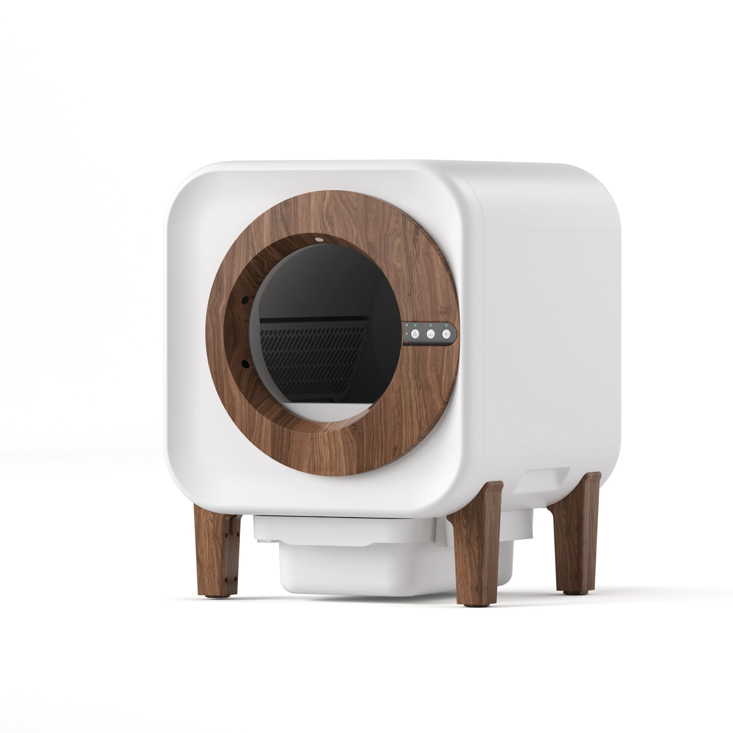 Younihao Smart Cat Box, 70L Capacity, Quadrate Plastic, Self-Cleaning & Fresh Air Design
Younihao Smart Cat Box, 70L Capacity, Quadrate Plastic, Self-Cleaning & Fresh Air Design