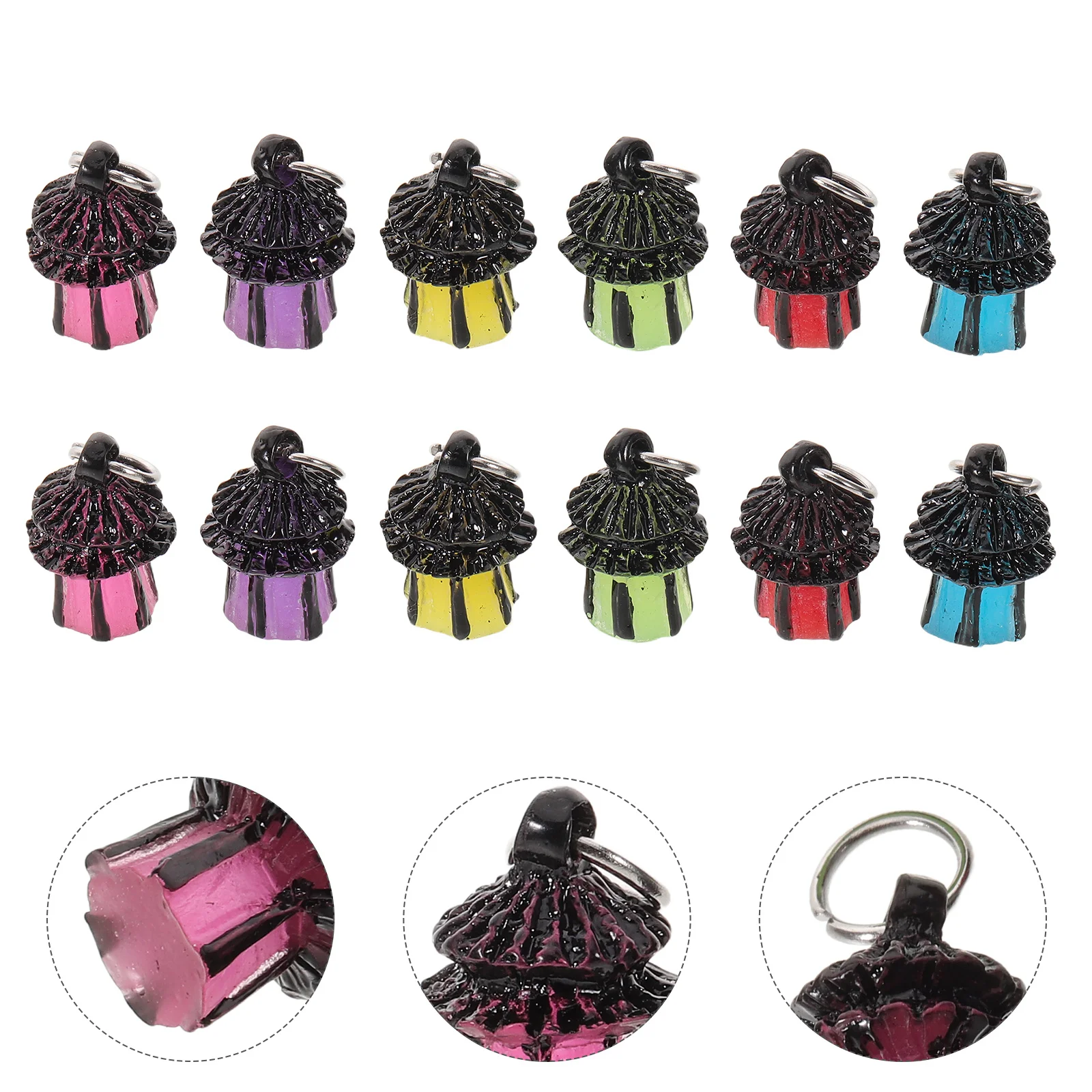 14pcs Night Glow Resin Miniature Figurines, Luminous Mini Lantern Ornaments For Christmas Village, Dollhouse Porch Light, Garden
14pcs Night Glow Resin Miniature Figurines, Luminous Mini Lantern Ornaments For Christmas Village, Dollhouse Porch Light, Garden