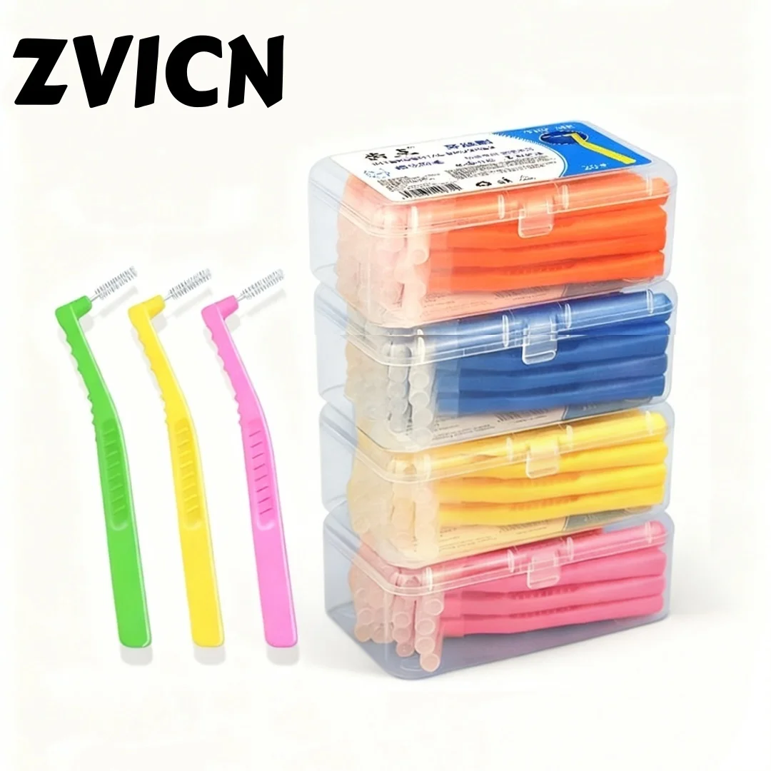 20 Pieces Boxed L-shaped Interdental Brushes for Orthodontics, Soft Bristle Interdental Cleaners, Interdental Brushes
20 Pieces Boxed L-shaped Interdental Brushes for Orthodontics, Soft Bristle Interdental Cleaners, Interdental Brushes