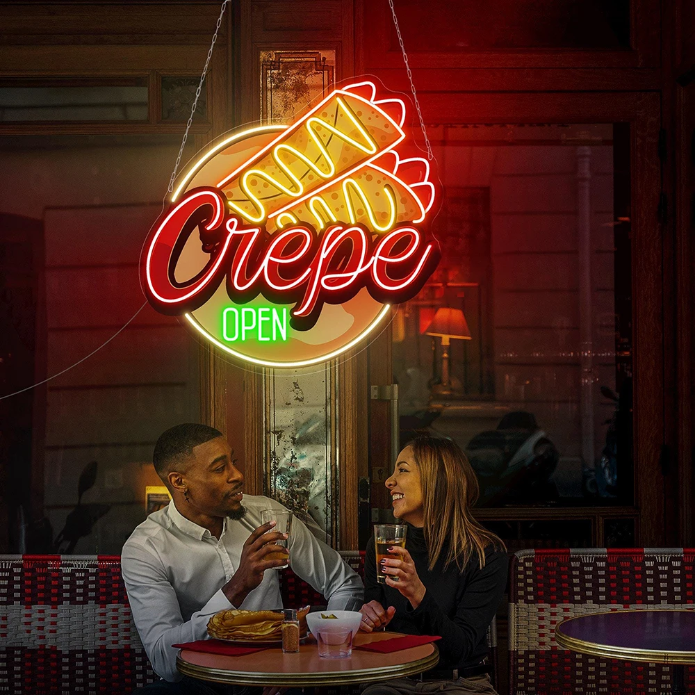 Crepe Open Neon Sign Crepe Cake Led Sign Crepe Store Decor European Food Decor French Neon Bakery Wall Decor Custom Neon Sign
Crepe Open Neon Sign Crepe Cake Led Sign Crepe Store Decor European Food Decor French Neon Bakery Wall Decor Custom Neon Sign
