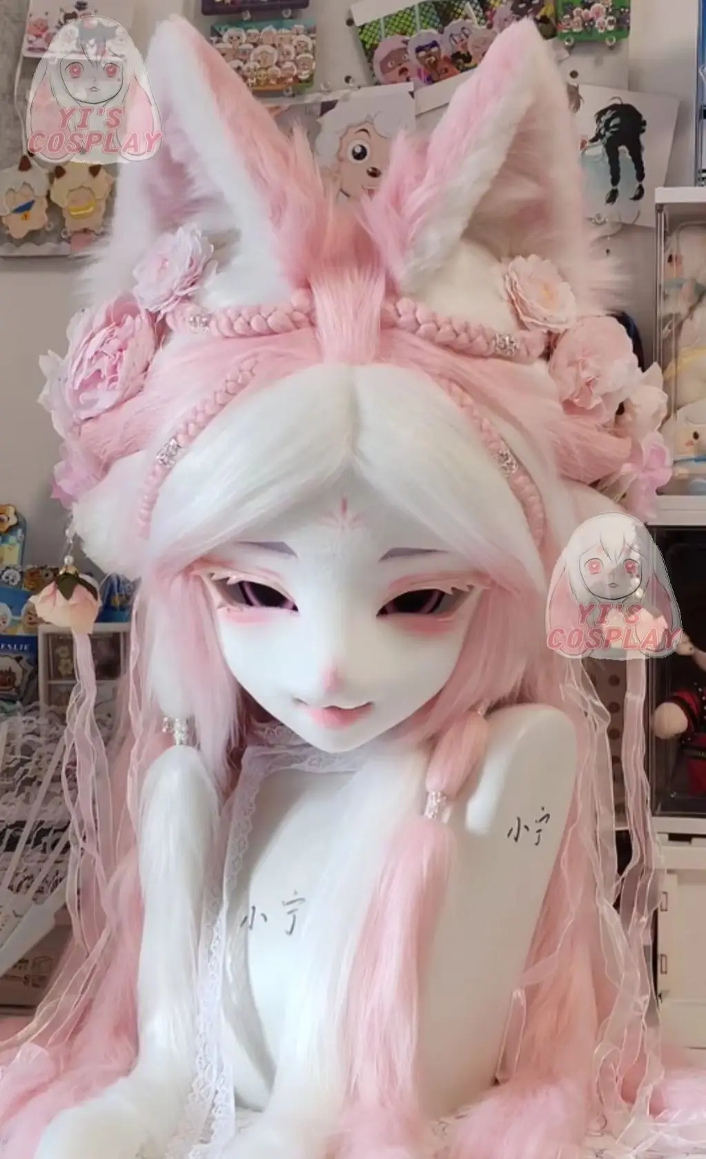 Yis косплей индивидуальный меховой костюм Kemono голова на заказ пушистая голова кигуруми голова косплей Kemono Fursuit гарнитуры ручной работы зверь
Yis косплей индивидуальный меховой костюм Kemono голова на заказ пушистая голова кигуруми голова косплей Kemono Fursuit гарнитуры ручной работы зверь