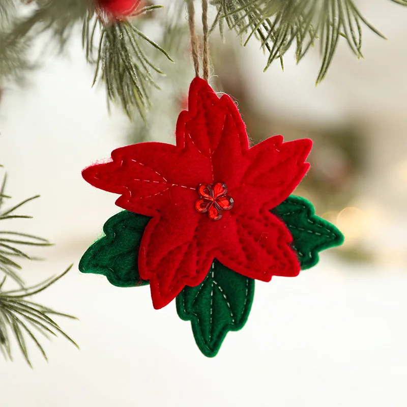 Felt Fabric Christmas Tree Hanging Puppy Trojan Horse Flower Cartoon Christmas Shaped Ornament Hanging Window Decorations
Felt Fabric Christmas Tree Hanging Puppy Trojan Horse Flower Cartoon Christmas Shaped Ornament Hanging Window Decorations