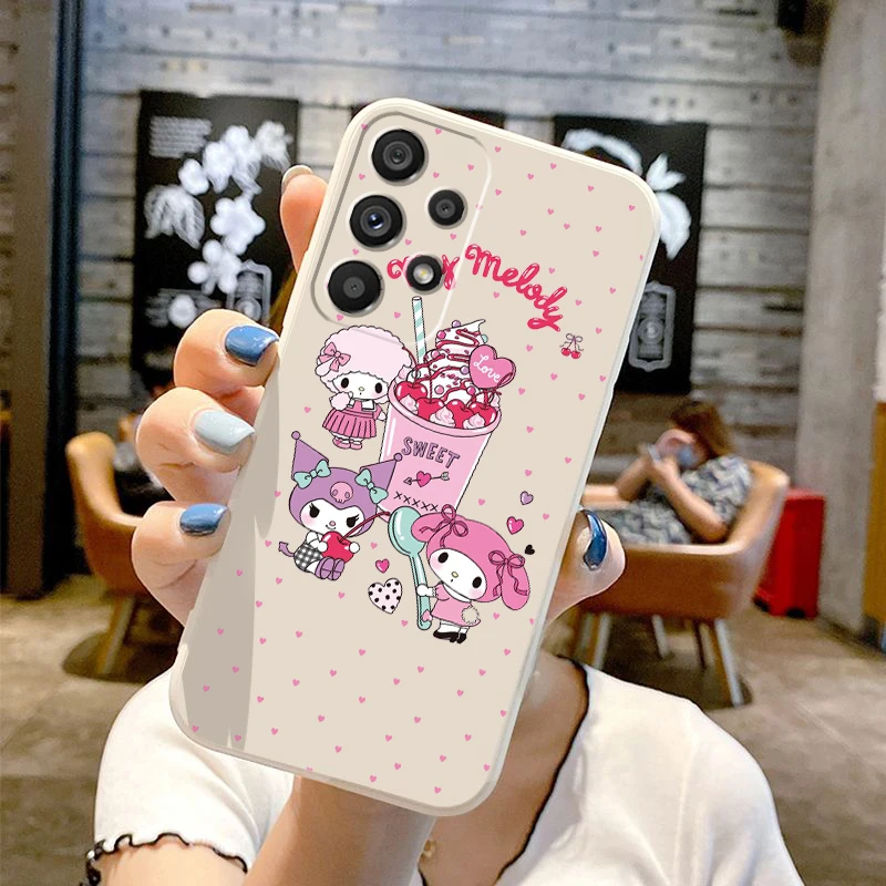 Cartoon Girl Sanrio Love Liquid Left Rope For Samsung Note 20 10 A54 A31 A14 A03 A22 A34 A04 A24 Ultra Plus 5G Back Phone Case
Cartoon Girl Sanrio Love Liquid Left Rope For Samsung Note 20 10 A54 A31 A14 A03 A22 A34 A04 A24 Ultra Plus 5G Back Phone Case