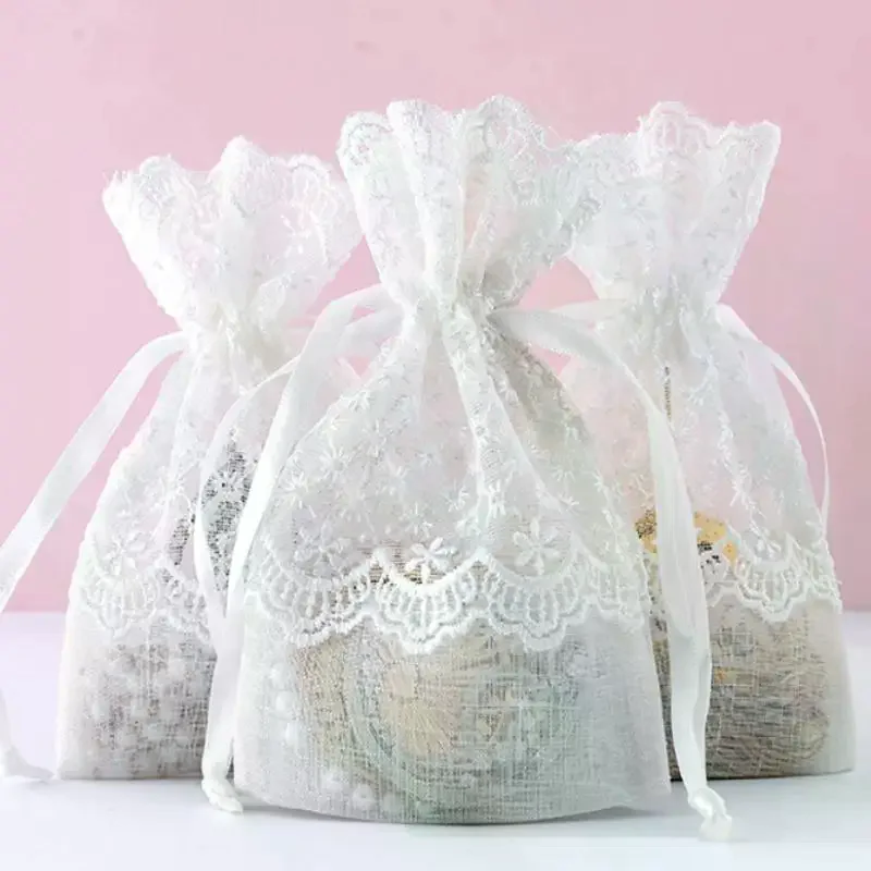 White Gift Bag Festival Favor Gauze Storage Bag Packing Lace Sachet Jewelry Packing Reusable Gift Bag Drawstring Pocket Packing
White Gift Bag Festival Favor Gauze Storage Bag Packing Lace Sachet Jewelry Packing Reusable Gift Bag Drawstring Pocket Packing