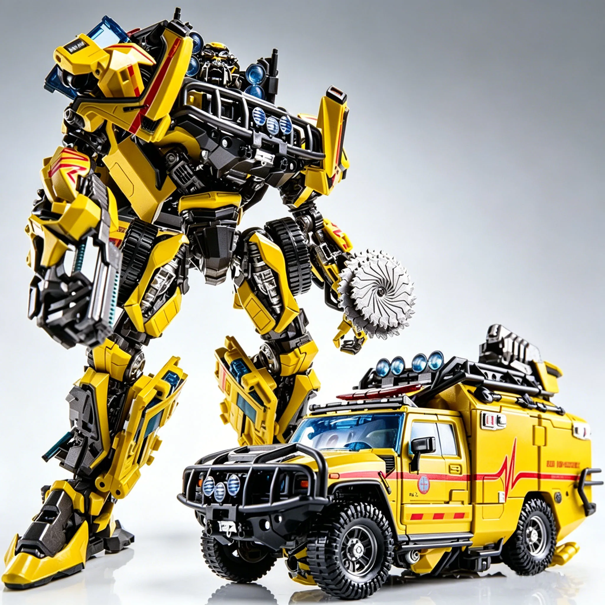 Autobots Ratchet Transformation Robot Toy 18CM Car Action Figure Deformation Model for Kids
Autobots Ratchet Transformation Robot Toy 18CM Car Action Figure Deformation Model for Kids