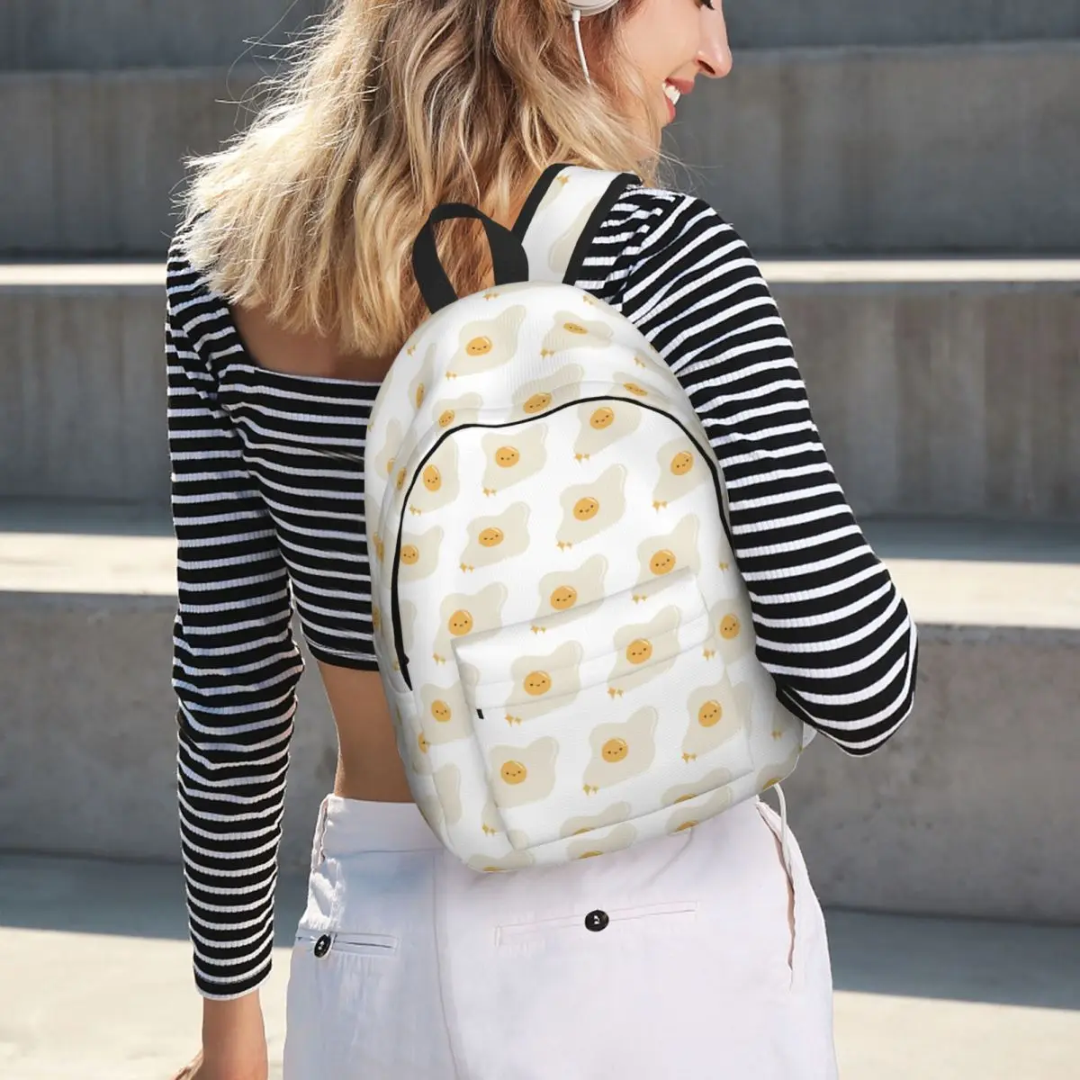 Cute Egg Backpack Hot Sale Daypack Large Capacity Kids BookBag School Bag Shoulder Bags for Men Women
Cute Egg Backpack Hot Sale Daypack Large Capacity Kids BookBag School Bag Shoulder Bags for Men Women