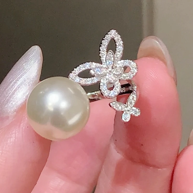 2026 New 100% Solid 925 Sterling Silver High Carbon Diamond Butterfly Open Pearl Ring Luxury Designer Fine Jewelry Party
2026 New 100% Solid 925 Sterling Silver High Carbon Diamond Butterfly Open Pearl Ring Luxury Designer Fine Jewelry Party
