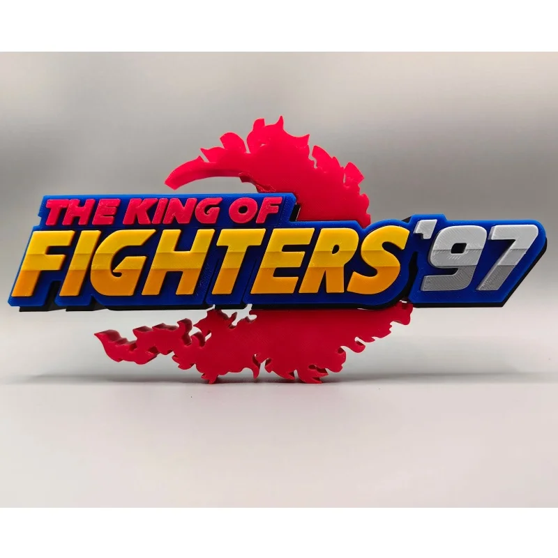 20x10x2cm The King of Fighters 97 3D Font Logo Stand Sign Doll Figure Model Diy Ornament Cosplay Exhibition Decoration Toy Gift
20x10x2cm The King of Fighters 97 3D Font Logo Stand Sign Doll Figure Model Diy Ornament Cosplay Exhibition Decoration Toy Gift