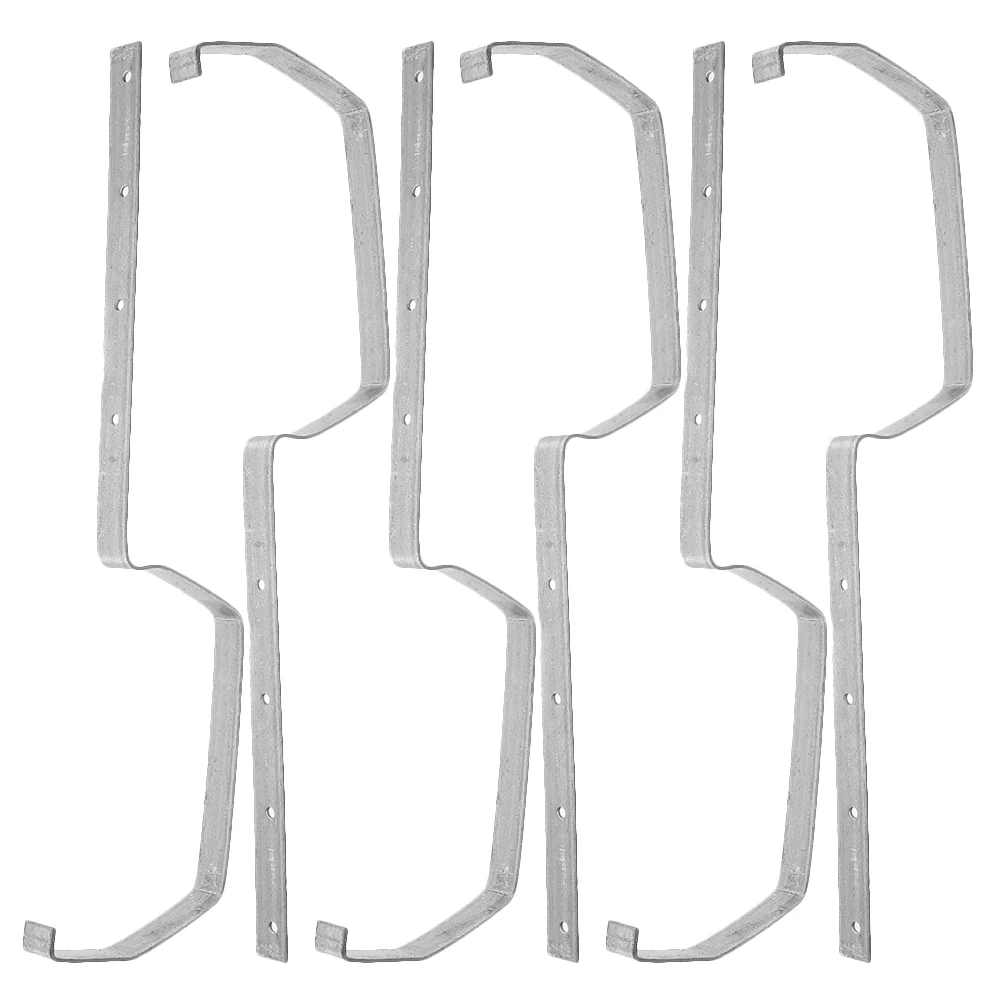 6pcs Gutter Brackets 200mm Rain Hanger Universal Weatherproof Rack Efficient Drainage for Residential
6pcs Gutter Brackets 200mm Rain Hanger Universal Weatherproof Rack Efficient Drainage for Residential