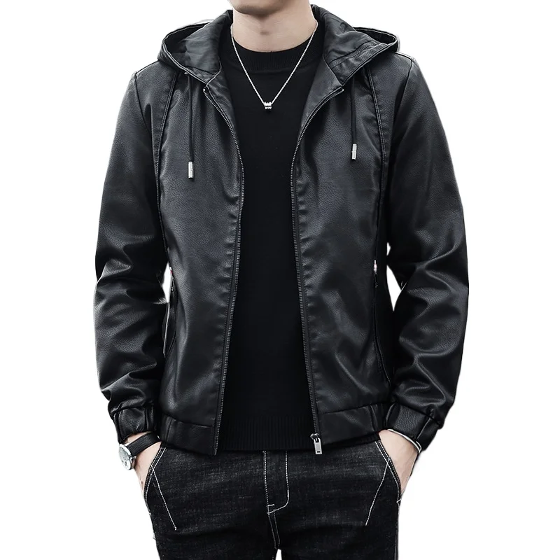 2025 New Arrival Hooded PU Leather Jacket for Men, Autumn/Winter, Light Business Casual, Square Neck Men Jacket
2025 New Arrival Hooded PU Leather Jacket for Men, Autumn/Winter, Light Business Casual, Square Neck Men Jacket