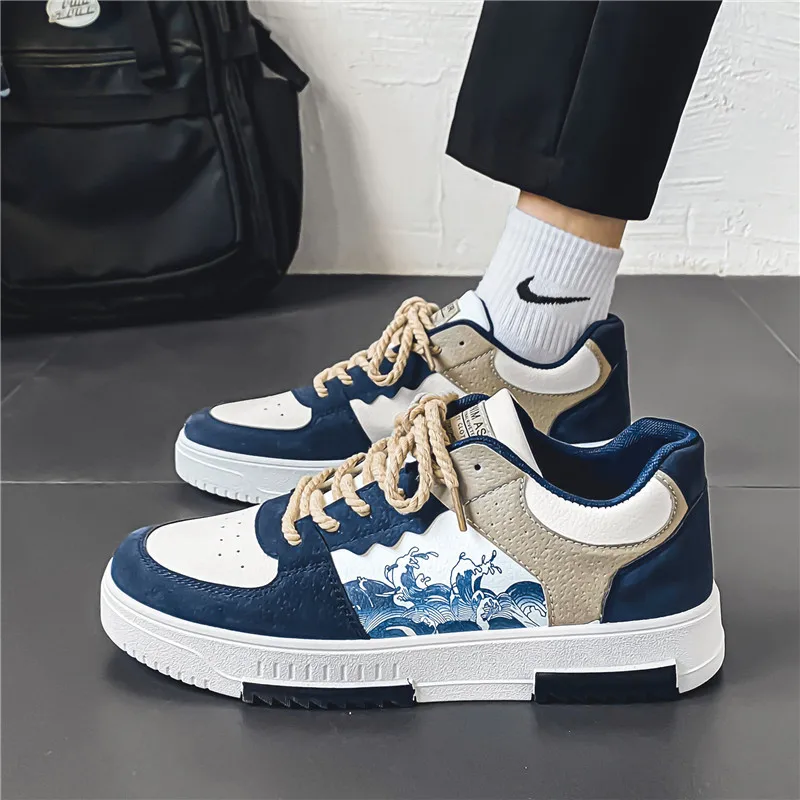2024 New Sport Casual Men Shoes Fashion Design Sneakers Man Platform Comfortable Men Sport Shoes Sneakers Flat Zapatos De Hombre 
2024 New Sport Casual Men Shoes Fashion Design Sneakers Man Platform Comfortable Men Sport Shoes Sneakers Flat Zapatos De Hombre