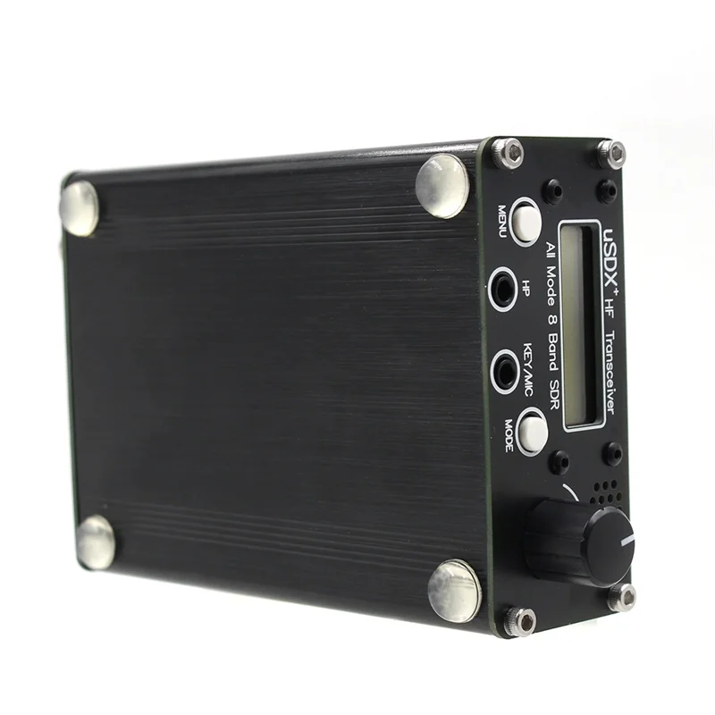 A17Z USDR USDX+Plus V2 8-Band SDR Transceiver SSB QRP LCD With Display Speaker Microphone Transceiver With US Plug
A17Z USDR USDX+Plus V2 8-Band SDR Transceiver SSB QRP LCD With Display Speaker Microphone Transceiver With US Plug