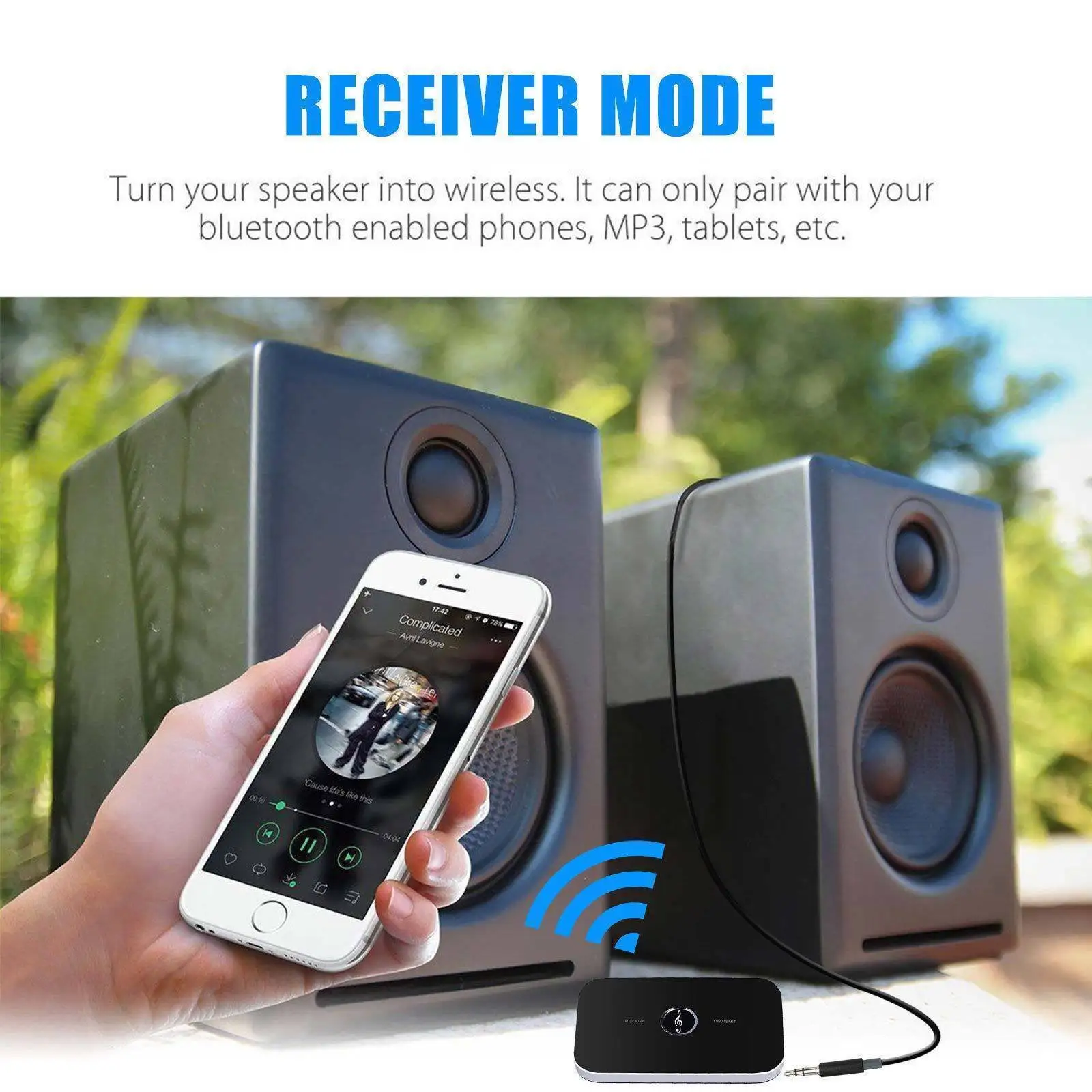 Adapter 5.0 Audio Transmitter Receiver .0 Wireless Streaming Music Smart Device Compatible Portable Video Audio
Adapter 5.0 Audio Transmitter Receiver .0 Wireless Streaming Music Smart Device Compatible Portable Video Audio