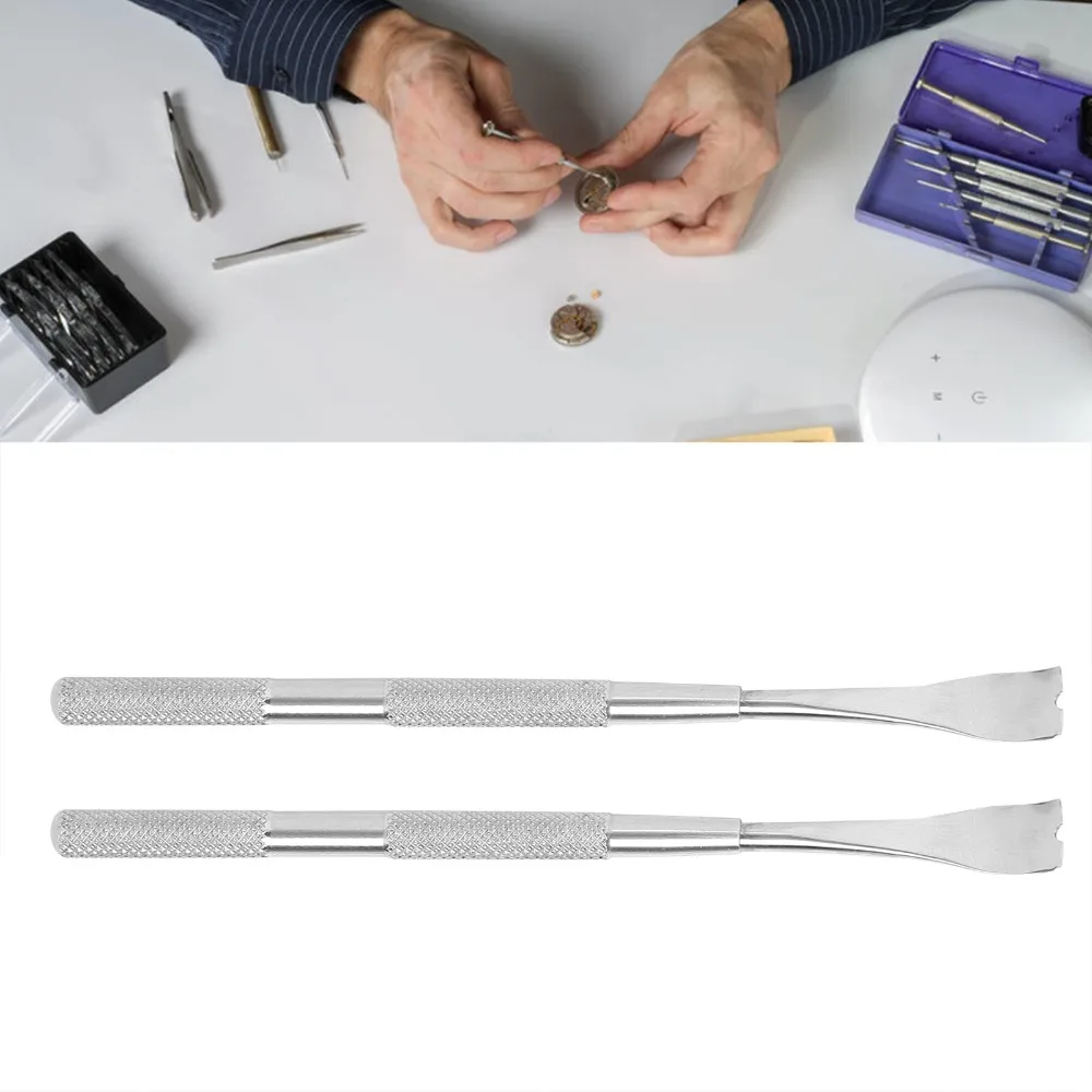 2Pcs Easy Use Stainless Steel Watch Hand Tool All Steel U-Shape Hand Remover Precision Durable Hand Lifter Disassembly
2Pcs Easy Use Stainless Steel Watch Hand Tool All Steel U-Shape Hand Remover Precision Durable Hand Lifter Disassembly