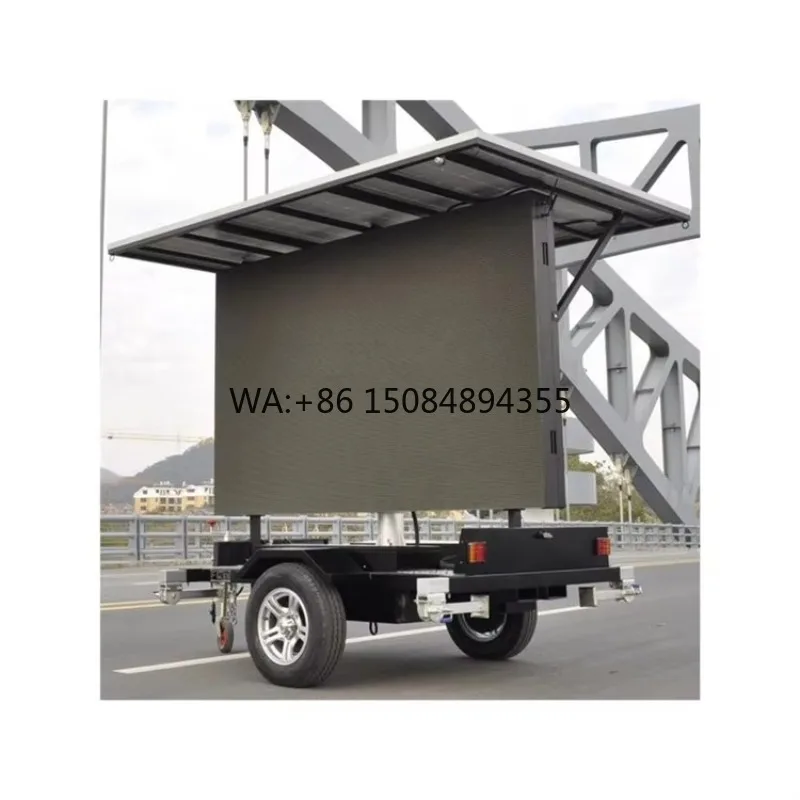 High Quality Solar Energy Saving Screen Reflective Wireless Control Trailer Light Display with Brakes
High Quality Solar Energy Saving Screen Reflective Wireless Control Trailer Light Display with Brakes