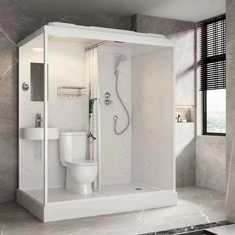 Integrated bathroom shower room dry and wet separation integrated simple and fast integrated bathroom
Integrated bathroom shower room dry and wet separation integrated simple and fast integrated bathroom
