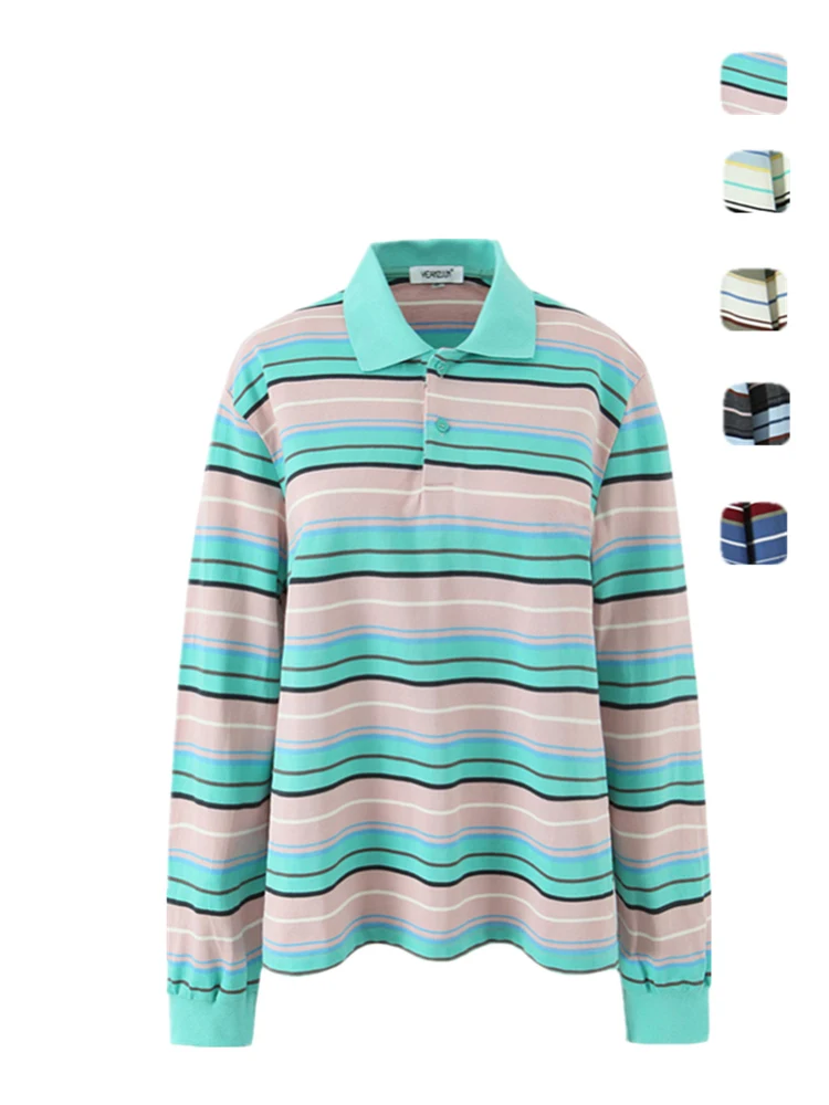 Свободная футболка в американскую полоску в стиле ретро, цветная блузка для колледжа, ленивый повседневный модный топ для девочек, дышащая длинная футболка...
Свободная футболка в американскую полоску в стиле ретро, цветная блузка для колледжа, ленивый повседневный модный топ для девочек, дышащая длинная футболка...