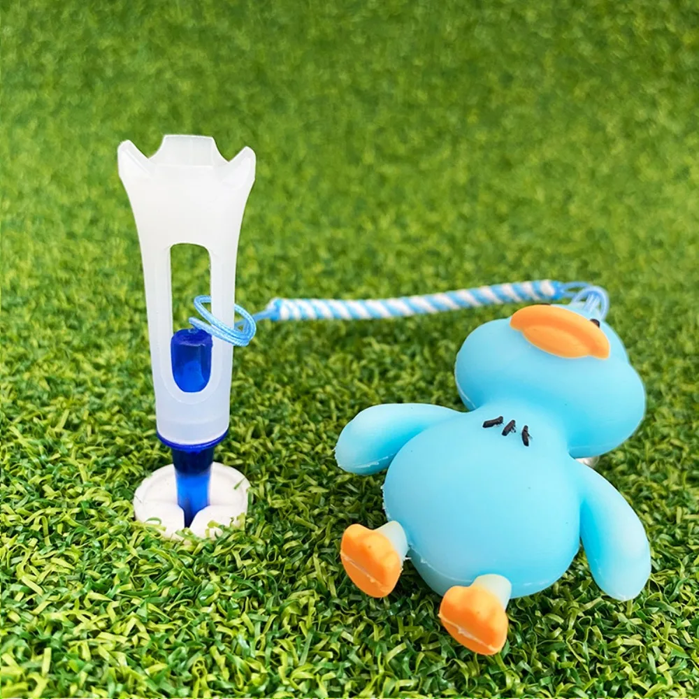 Plastic Cartoon Golf Rubber Tee Replacement Anti-loss Duck Golf Tee Improve Accuracy Durable Golf Novelty Shape Tee Outdoor
Plastic Cartoon Golf Rubber Tee Replacement Anti-loss Duck Golf Tee Improve Accuracy Durable Golf Novelty Shape Tee Outdoor