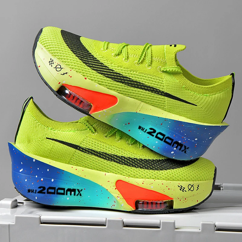 Мужские кроссовки с защитой от опрокидывания, прочная спортивная обувь, легкие противоскользящие женские профессиональные гоночные кроссовки
Мужские кроссовки с защитой от опрокидывания, прочная спортивная обувь, легкие противоскользящие женские профессиональные гоночные кроссовки