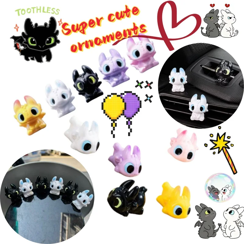 5PCS Dragon Taming Master Anime, Cute Toothless Doll, Car Console Accessories, Decorations, Doll Desktop Ornaments
5PCS Dragon Taming Master Anime, Cute Toothless Doll, Car Console Accessories, Decorations, Doll Desktop Ornaments