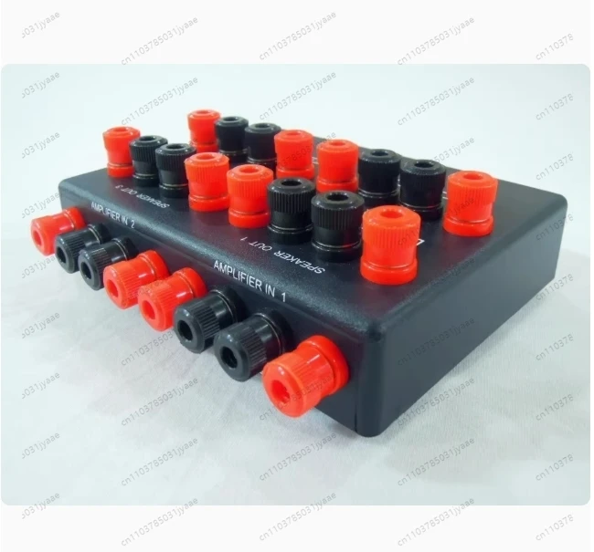 Аудиопереключатель-контроллер 2 входа/4 выхода для колонок, усилитель мощности для дома (с разъемами типа "банан")
Аудиопереключатель-контроллер 2 входа/4 выхода для колонок, усилитель мощности для дома (с разъемами типа "банан")