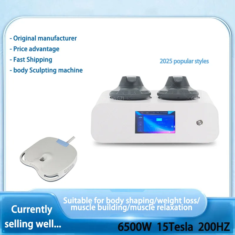 6500 Вт Портативная красота EMSone NEO Ems Body Slim Contouring 2 ручки Ems для моделирования тела Rf Стимуляция мышц Скульптура Потеря веса
6500 Вт Портативная красота EMSone NEO Ems Body Slim Contouring 2 ручки Ems для моделирования тела Rf Стимуляция мышц Скульптура Потеря веса