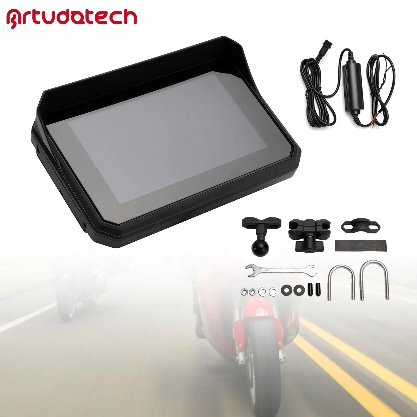 Wireless Gps Carplay 1080P Recorder 7" Universal for Scooter Motorcycles
Wireless Gps Carplay 1080P Recorder 7" Universal for Scooter Motorcycles