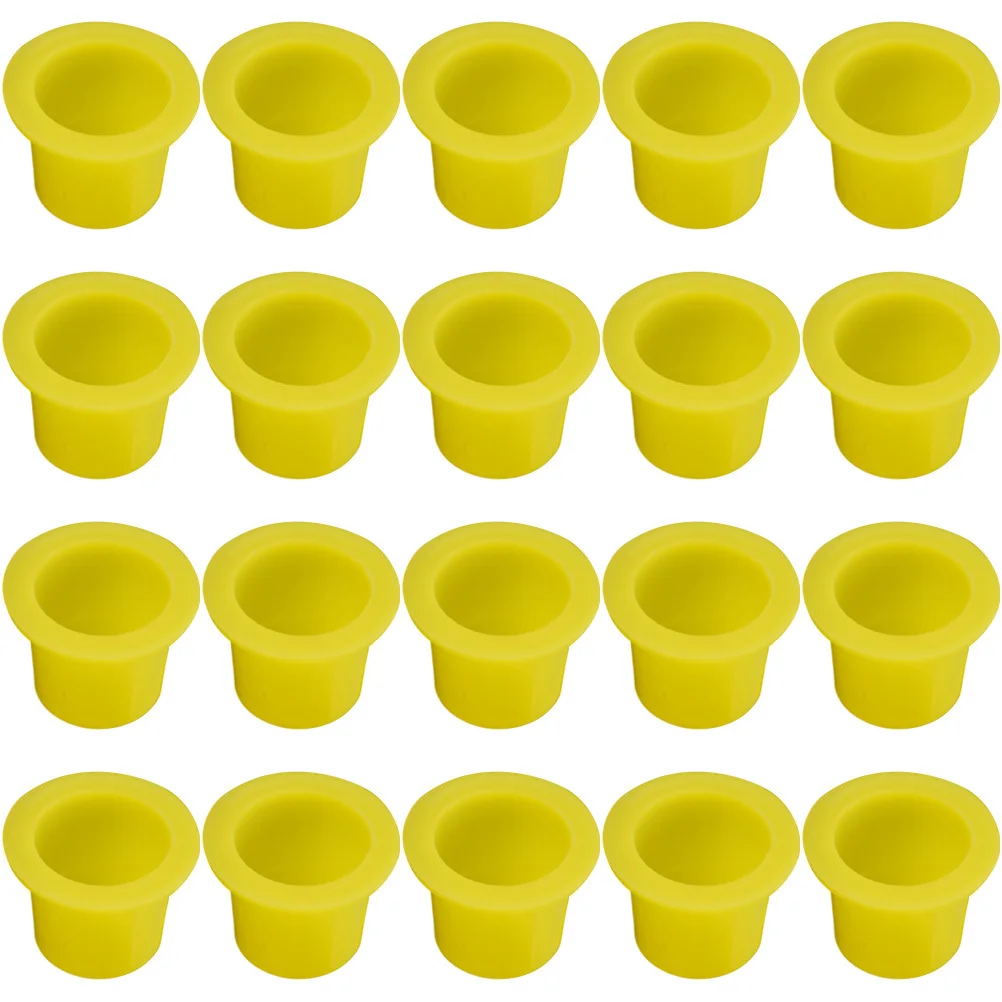 100Pcs Yellow Tattoos Ink Cups Thickened Pigment Holders for Tattooing Small Ink Storage Containers Plastic Cups
100Pcs Yellow Tattoos Ink Cups Thickened Pigment Holders for Tattooing Small Ink Storage Containers Plastic Cups